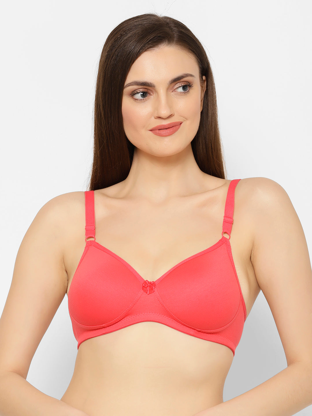 Women's T-Shirt Bra | Lightly Padded | Non-Wired | Medium Coverage