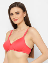 Women's T-Shirt Bra | Lightly Padded | Non-Wired | Medium Coverage | T3052
