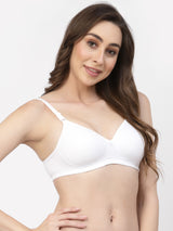 Women's T-Shirt Bra | Lightly Padded | Non-Wired | Medium Coverage | T3052