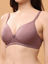 ALFA | Women's Convertible-Straps T-Shirt Bra | Lightly Padded | Non-Wired | Medium Coverage|