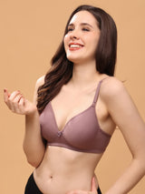 ALFA | Women's Convertible-Straps T-Shirt Bra | Lightly Padded | Non-Wired | Medium Coverage|