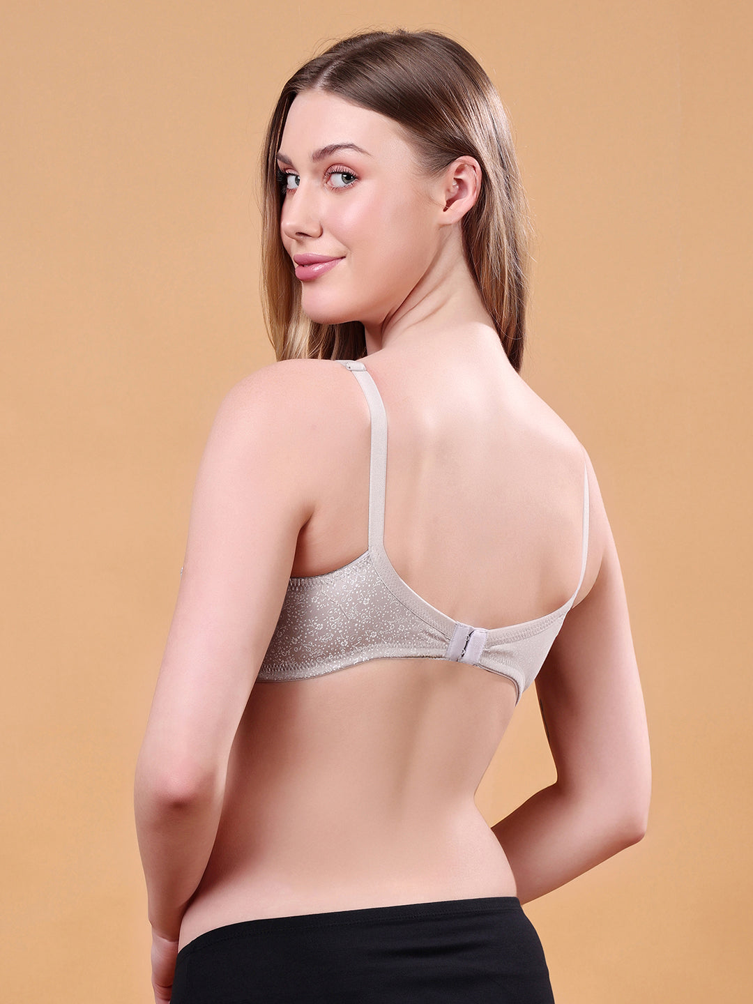 BODYFIT | Women's Cut & Sew Cups | Cotton Bra | Non Padded | Non-Wired | Medium Coverage Bra