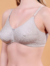 BODYFIT | Women's Cut & Sew Cups | Cotton Bra | Non Padded | Non-Wired | Medium Coverage Bra