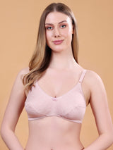 BODYFIT | Women's Cut & Sew Cups | Cotton Bra | Non Padded | Non-Wired | Medium Coverage Bra