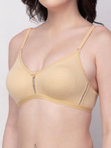 KATRINA Red T-Shirt Bra | Medium Coverage | Non-Wired | Non-Padded Bra