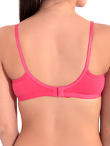 KATRINA Red T-Shirt Bra | Medium Coverage | Non-Wired | Non-Padded Bra