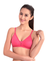 KATRINA Red T-Shirt Bra | Medium Coverage | Non-Wired | Non-Padded Bra